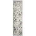 thumbnail image 1 of SAFAVIEH Madison Judith Distressed Runner Rug, Silver/Grey, 2'3" x 20' - Transitional Modern Design, Silver & Grey, Non-Shedding & Easy Cleaning, Ideal for Living Room, Bedroom, Dining Space, Entrywa, 1 of 8