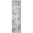 thumbnail image 1 of SAFAVIEH Madison Judith Distressed Runner Rug, White/Royal Blue, 2'3" x 20' - Transitional Modern Design, White & Royal Blue, Non-Shedding & Easy Cleaning, Ideal for Living Room, Bedroom, Dining Spac, 1 of 8