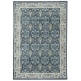 thumbnail image 1 of SAFAVIEH Madison Julian Floral Bordered Area Rug, Navy/Cream, 5'3" x 7'6", 1 of 5