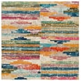 thumbnail image 1 of SAFAVIEH Madison Jytte Abstract Area Rug, Ivory/Multi, 6'7" x 6'7" Square, 1 of 13
