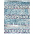 thumbnail image 1 of SAFAVIEH Madison Kandace Abstract Area Rug, Denim Blue/Purple, 8' x 10', 1 of 3