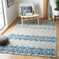 thumbnail image 1 of SAFAVIEH Madison Kandace Abstract Area Rug, Silver/Navy, 4' x 6', 1 of 3