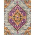 thumbnail image 1 of SAFAVIEH Madison Karissa Floral Area Rug, Light Grey/Fuchsia, 8' x 10', 1 of 6