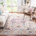 thumbnail image 1 of SAFAVIEH Madison Katina Traditional Area Rug, Fuchsia/Ivory, 9' x 12' - Large - Traditional Design, Fuchsia & Ivory, Non-Shedding & Easy Cleaning, Ideal for Living Room, Bedroom, Dining Space, 1 of 16