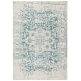thumbnail image 1 of SAFAVIEH Madison Katina Traditional Area Rug, Teal/Ivory, 4' x 6', 1 of 9