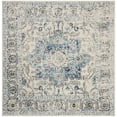 thumbnail image 1 of SAFAVIEH Madison Katina Traditional Area Rug, Turquoise/Ivory, 11' x 11' Square, 1 of 9