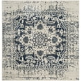 thumbnail image 1 of SAFAVIEH Madison Katina Traditional Oriental Area Rug, Cream/Navy, 8' x 8' Square, 1 of 11