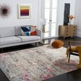 thumbnail image 1 of SAFAVIEH Madison Kebo Abstract Area Rug, Black/Gold, 6'7" x 6'7" Square - Modern Design, Black & Gold, Ideal for Living Room, Bedroom, Dining Space, 1 of 16