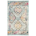 thumbnail image 1 of SAFAVIEH Madison Lanford Southwestern Area Rug, Blue/Yellow, 4' x 6', 1 of 9