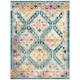 thumbnail image 1 of SAFAVIEH Madison Lanford Southwestern Area Rug, Dark Blue/Yellow, 9' x 12', 1 of 9