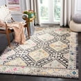 thumbnail image 1 of SAFAVIEH Madison Lanford Southwestern Area Rug, Black/Yellow, 10' x 14', 1 of 9