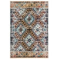 thumbnail image 1 of SAFAVIEH Madison Lanford Vintage Geometric Area Rug, Orange/Beige, 6' x 9', 1 of 9