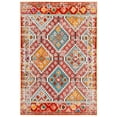 thumbnail image 1 of SAFAVIEH Madison Lanford Vintage Geometric Area Rug, Rust/Pink, 3' x 5', 1 of 9