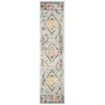 thumbnail image 1 of SAFAVIEH Madison Lanford Vintage Geometric Runner Rug, Blue/Yellow, 2'2" x 12', 1 of 9