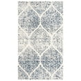thumbnail image 1 of SAFAVIEH Madison Leighton Geometric Area Rug, Cream/Royal Blue, 2'3" x 4', 1 of 9