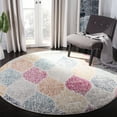 thumbnail image 1 of SAFAVIEH Madison Leighton Geometric Area Rug, Cream/Yellow, 5'3" x 5'3" Round, 1 of 10