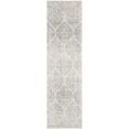 thumbnail image 1 of SAFAVIEH Madison Leighton Geometric Runner Rug, Ivory/Silver, 2'3" x 22', 1 of 10
