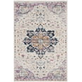 thumbnail image 1 of SAFAVIEH Madison Louise Overdyed Floral Area Rug, Ivory/Fuchsia, 3' x 5', 1 of 6