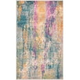 thumbnail image 1 of SAFAVIEH Madison Mariko Abstract Area Rug, Blue/Fuchsia, 3' x 5', 1 of 6