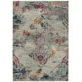 thumbnail image 1 of SAFAVIEH Madison Michelle Overdyed Abstract Area Rug, Light Grey/Fuchsia, 4' x 6', 1 of 4
