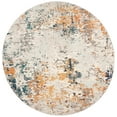 thumbnail image 1 of SAFAVIEH Madison Nita Vintage Floral Area Rug, Grey/Beige, 9' x 9' Round, 1 of 8