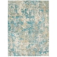 thumbnail image 1 of SAFAVIEH Madison Nita Vintage Floral Area Rug, Teal/Gold, 10' x 14', 1 of 9