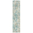 thumbnail image 1 of SAFAVIEH Madison Nita Vintage Floral Runner Rug, Teal/Gold, 2'2" x 14', 1 of 8