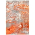 thumbnail image 1 of SAFAVIEH Madison Oscar Abstract Area Rug, Grey/Orange, 2'2" x 4', 1 of 8