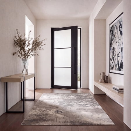 Safavieh Madison Oscar Abstract Area Rug, Beige/Gray, 5'3" x 7'6"