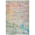 thumbnail image 1 of SAFAVIEH Madison Oscar Abstract Distressed Area Rug, Grey/Gold, 2'2" x 4', 1 of 7