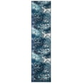 thumbnail image 1 of SAFAVIEH Madison Oscar Abstract Distressed Runner Rug, Navy/Ivory, 2'2" x 10', 1 of 8