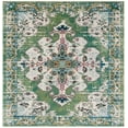 thumbnail image 1 of SAFAVIEH Madison Richmal Oriental Area Rug, Green/Aqua, 6'7" x 6'7" Square, 1 of 8
