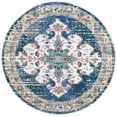 thumbnail image 1 of SAFAVIEH Madison Richmal Oriental Area Rug, Navy/Grey, 6'7" x 6'7" Round, 1 of 7