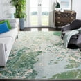 thumbnail image 1 of SAFAVIEH Madison Seanan Abstract Area Rug, Green/Blue, 8' x 10', 1 of 9