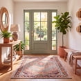 thumbnail image 1 of Safavieh Madison Sonam Oriental Area Rug, Gray/Fuchsia, 5'3" x 7'6", 1 of 15
