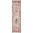 thumbnail image 1 of SAFAVIEH Madison Sonam Oriental Runner Rug, Grey/Fuchsia, 2'3" x 8', 1 of 11