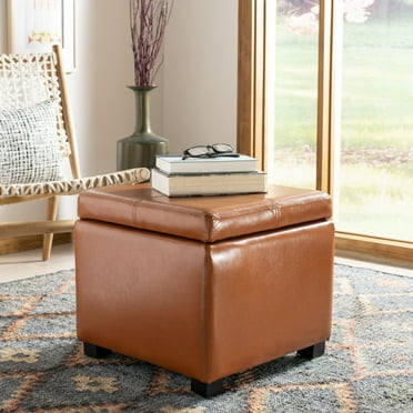 SAFAVIEH Madison Square Ottoman Saddle