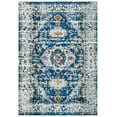thumbnail image 1 of SAFAVIEH Madison Trenton Vintage Traditional Area Rug, Dark Blue/Light Blue, 3' x 5', 1 of 9