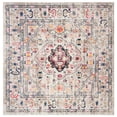 thumbnail image 1 of SAFAVIEH Madison Trenton Vintage Traditional Area Rug, Grey/Blue, 11' x 11' Square, 1 of 10
