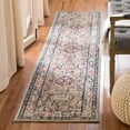 thumbnail image 1 of SAFAVIEH Madison Trenton Vintage Traditional Runner Rug, Grey/Blue, 2'2" x 14', 1 of 11