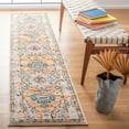 thumbnail image 1 of SAFAVIEH Madison Trenton Vintage Traditional Runner Rug, Orange/Ivory, 2' x 8', 1 of 10