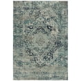 thumbnail image 1 of SAFAVIEH Madison Willoughby Overdyed Floral Area Rug, Ivory/Blue, 6' x 9', 1 of 5