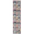 thumbnail image 1 of SAFAVIEH Madison Zaman Geometric Runner Rug, Black/Orange, 2'2" x 12', 1 of 8