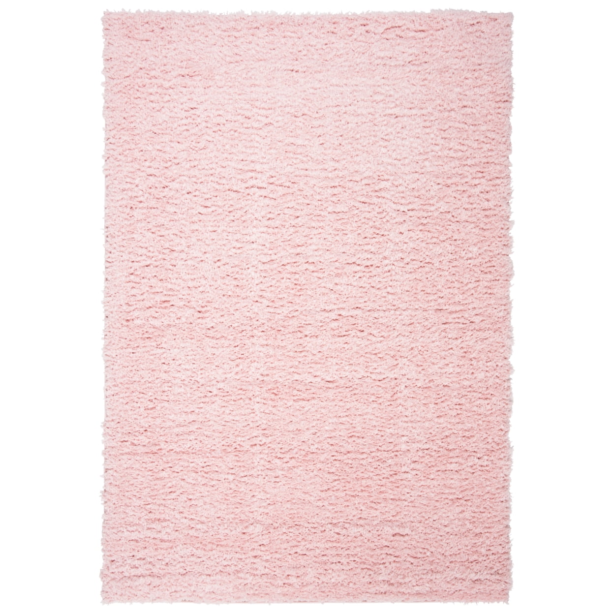 Luxe Comfort Red Shag 4' x 6' Washable Wool & Synthetic Rug