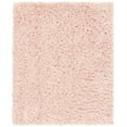 thumbnail image 1 of SAFAVIEH Madrid Miah Solid Polyester Shag Area Rug, Blush, 2' x 4', 1 of 7