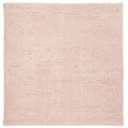 thumbnail image 1 of SAFAVIEH Madrid Miah Solid Polyester Shag Area Rug, Blush, 6'7" x 6'7" Square, 1 of 8