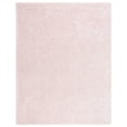 thumbnail image 1 of SAFAVIEH Madrid Miah Solid Polyester Shag Area Rug, Blush, 9' x 12', 1 of 7