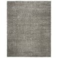 thumbnail image 1 of SAFAVIEH Madrid Miah Solid Polyester Shag Area Rug, Charcoal, 8' x 10', 1 of 8