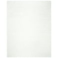 thumbnail image 1 of SAFAVIEH Madrid Miah Solid Polyester Shag Area Rug, Ivory, 11' x 15', 1 of 9