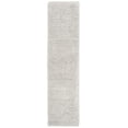 thumbnail image 1 of SAFAVIEH Madrid Miah Solid Polyester Shag Runner Rug, Silver, 2' x 6', 1 of 7